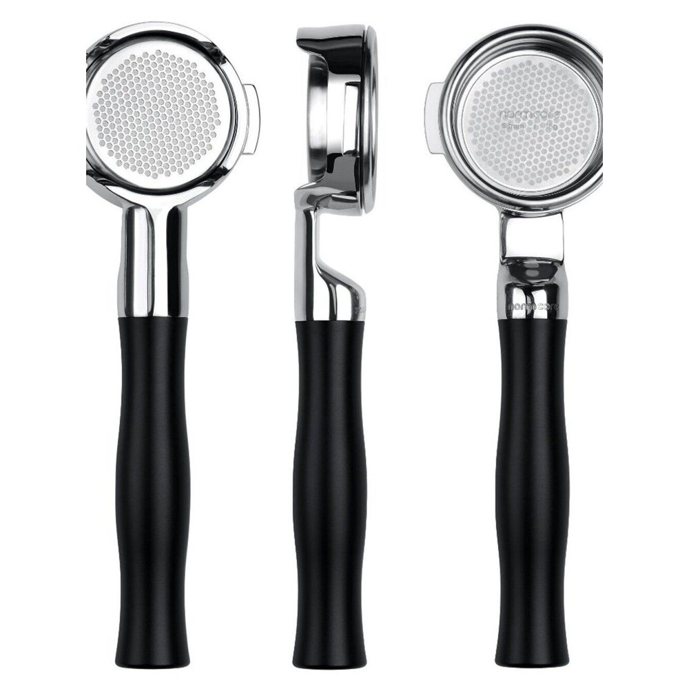 Normcore 58 mm Fit Breville Flat Naked Bottomless Portafilter with 18g Basket
